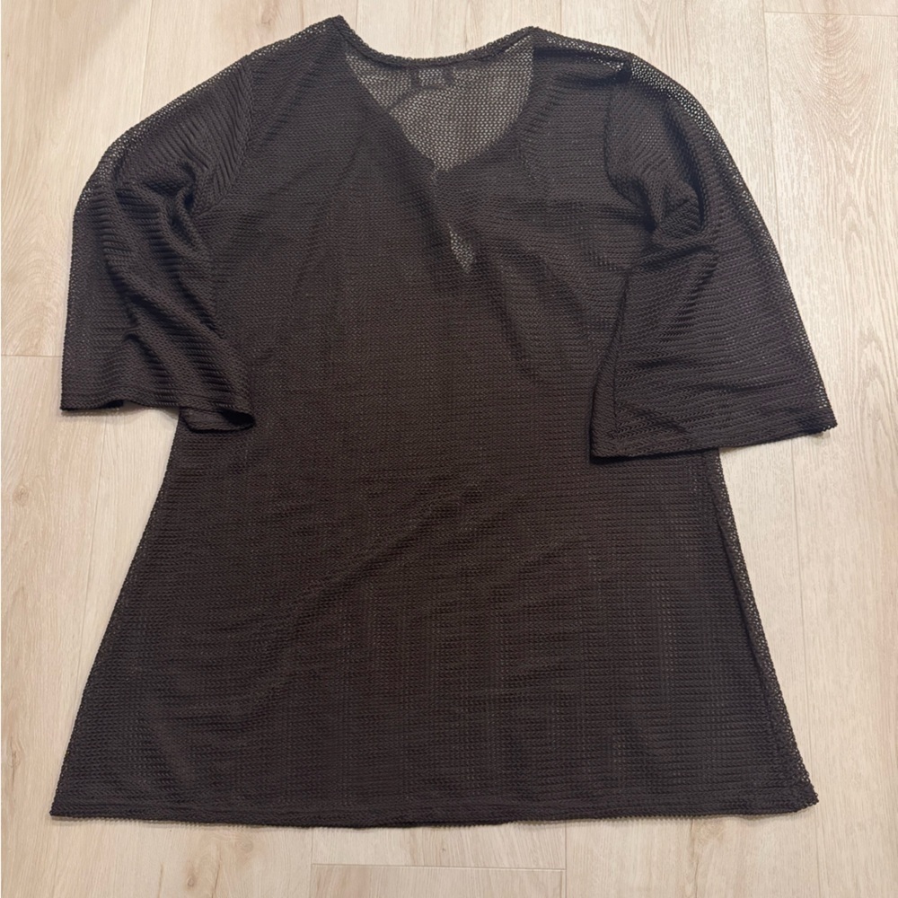 Jordan Taylor Women's brown Mesh Top - Picture 3 of 5